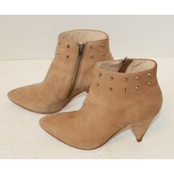 Loeffler Randall Tilly Ankle Boots Brown Suede Made In Italy W/ Box Size 6B - Picture 6 of 11